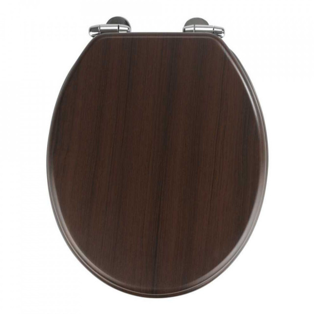 Capac pentru toaleta maro din metal Wenge Wenko