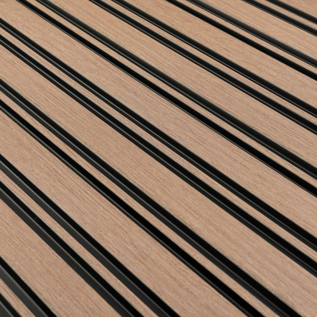 Capat dreapta pentru panou riflat riflat maro din fibre sintetice 2x270 cm Milo Oak Sonoma Right Lamelio