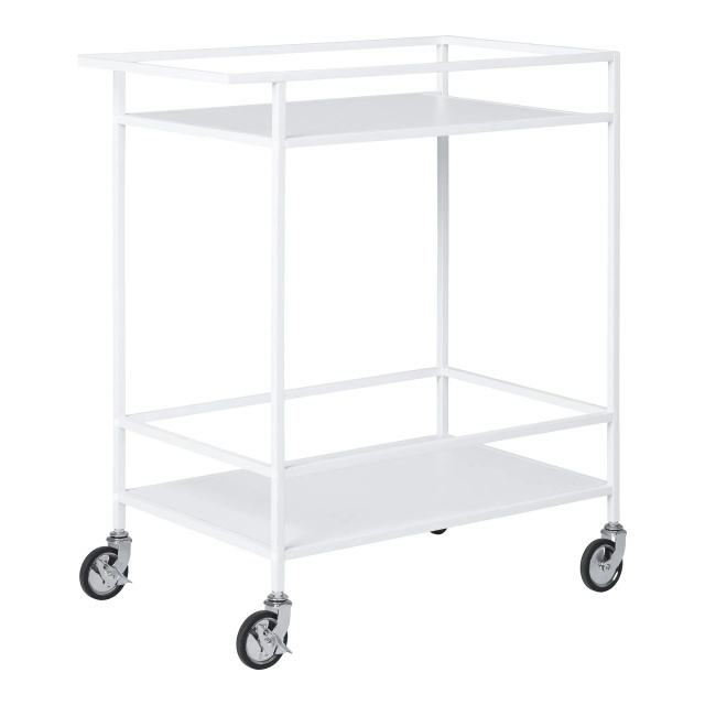 Carucior alb din metal Vita House Nordic