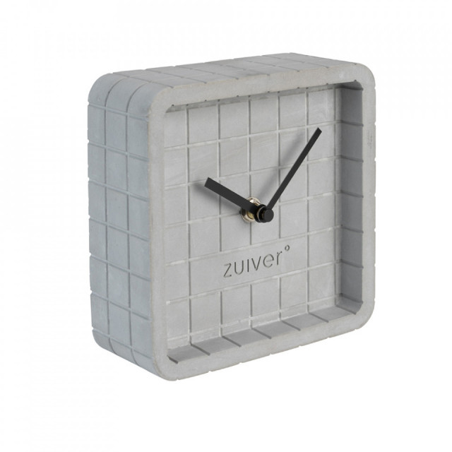Ceas de masa gri din beton 6x15 cm Cute Zuiver