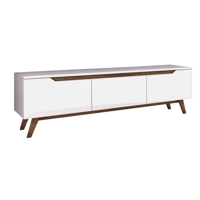 Comoda TV alba/maro 180 cm Toran The Home Collection