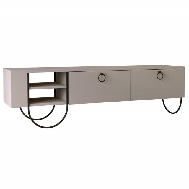 Comoda TV maro din metal 150 cm Norfolk The Home Collection