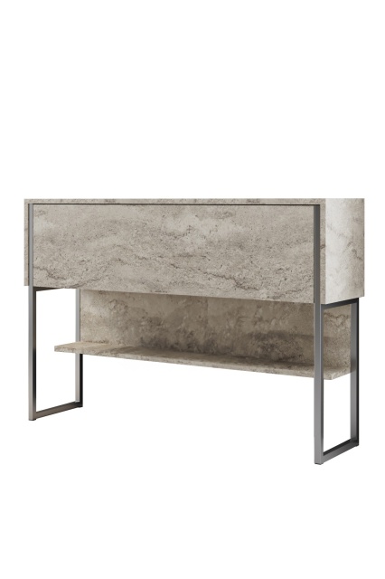 Consola argintie/bej 120 cm Luxe The Home Collection