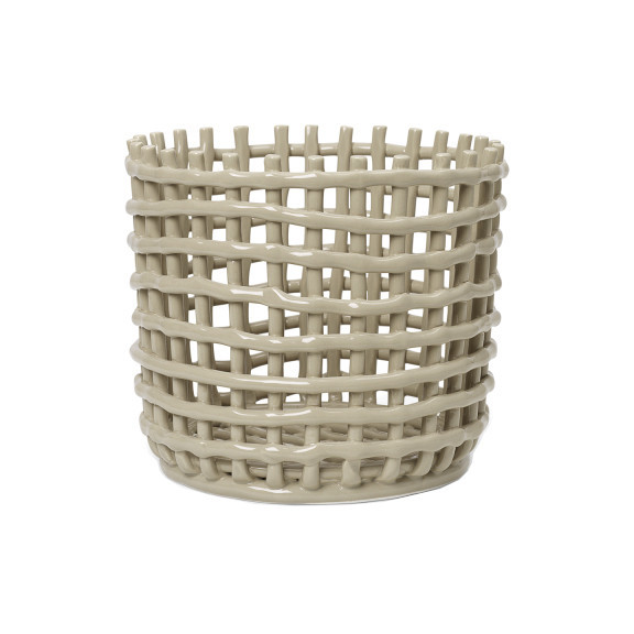 Cos crem din ceramica Clara M Ferm Living