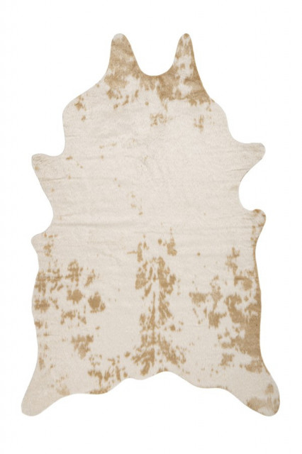 Covor alb/crem din fibre sintetice 150x200 cm Rodeo Cow Lalee