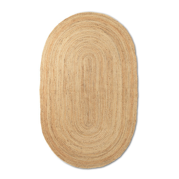 Covor crem din fibre naturale 230x340 cm Eternal Ferm Living