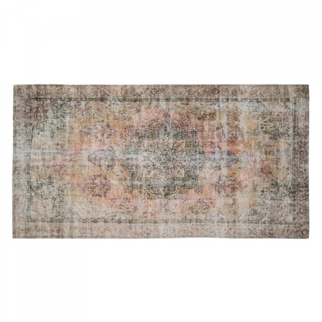 Covor multicolor din bumbac si poliester 80x150 cm Allyene The Home Collection