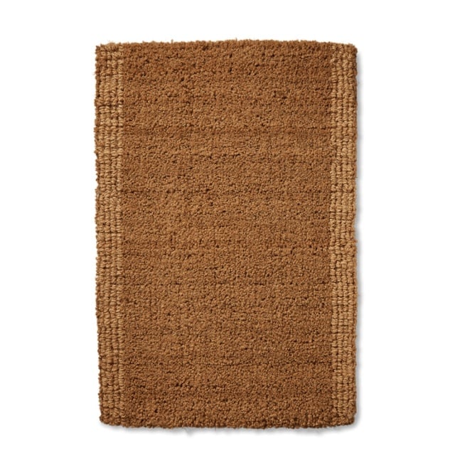 Covoras maro din fibre naturale 60x90 cm Coir Ferm Living