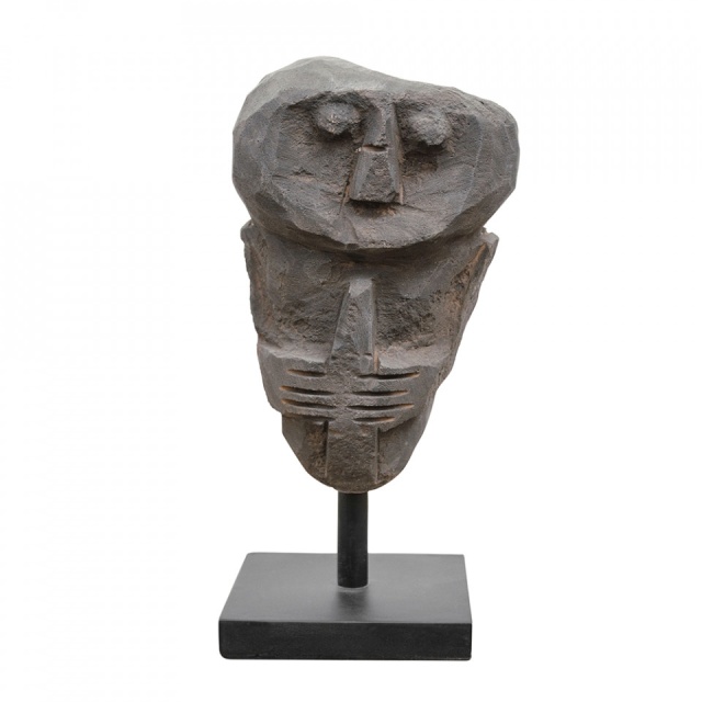 Decoratiune gri din piatra 28 cm Primitive Statue Versmissen