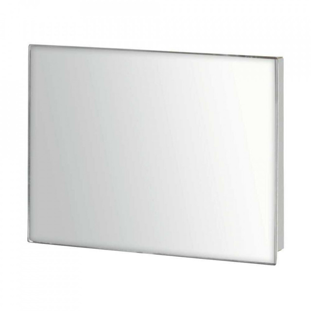 Dulapior pentru chei argintiu din sticla si inox Radian Small Wenko