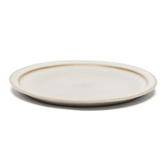 Farfurie pentru desert alba din ceramica 23 cm Coval Kave Home