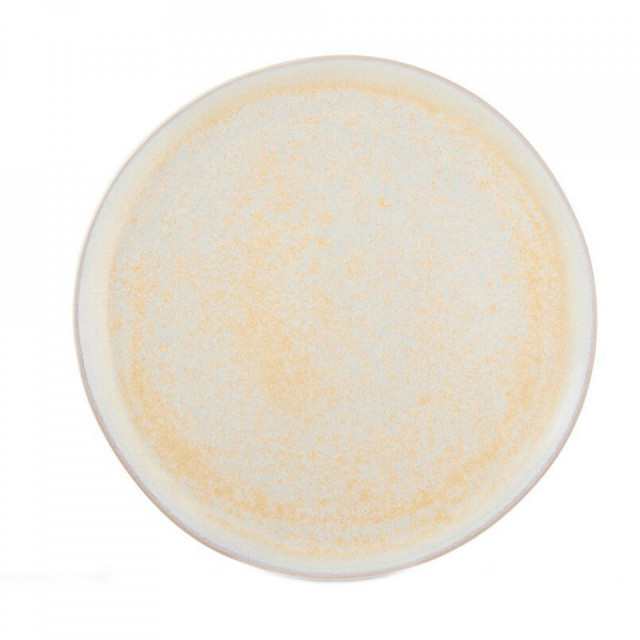 Farfurioara crem/aurie din ceramica 14 cm Glister Fine2Dine