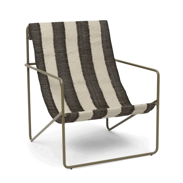 Fotoliu exterior multicolor din textil Desert Ferm Living