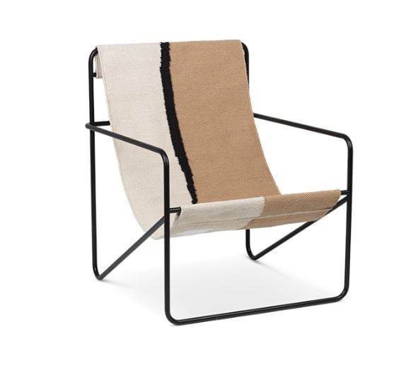Fotoliu exterior multicolor din textil Desert Soil Ferm Living