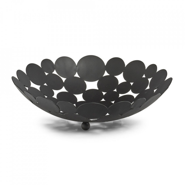 Fructiera neagra din metal 29 cm Diddy Zeller
