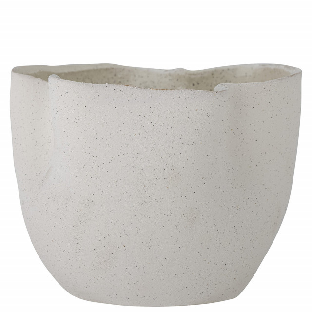 Ghiveci alb din ceramica 18 cm Sanam Bloomingville