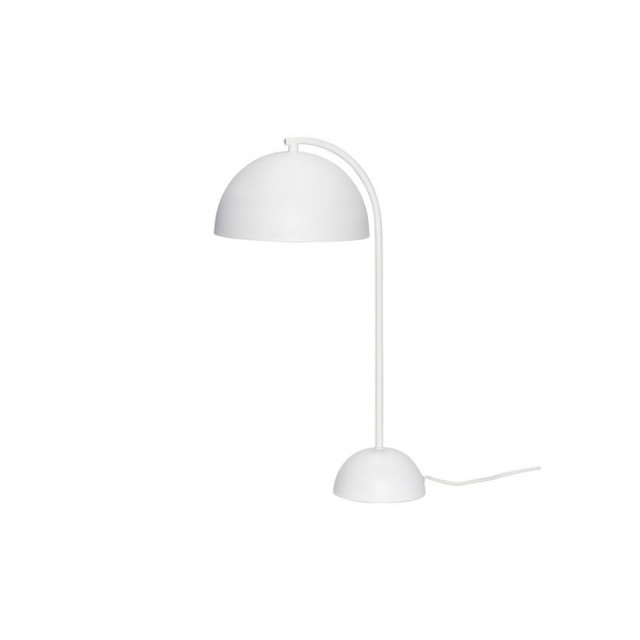 Lampa birou alba din metal 48 cm Form Hubsch