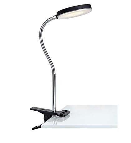 Lampa birou neagra/argintie din metal 40 cm LED Flex Ale Markslojd