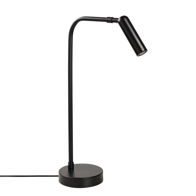 Lampa birou neagra din metal cu LED 47 cm Ugur The Home Collection