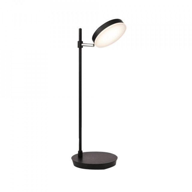 Lampa birou neagra din plastic si metal cu LED 47 cm Fad Maytoni