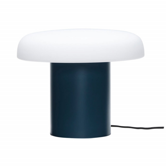 Lampa de birou alba/albastra din metal 20 cm Ateliers Hubsch