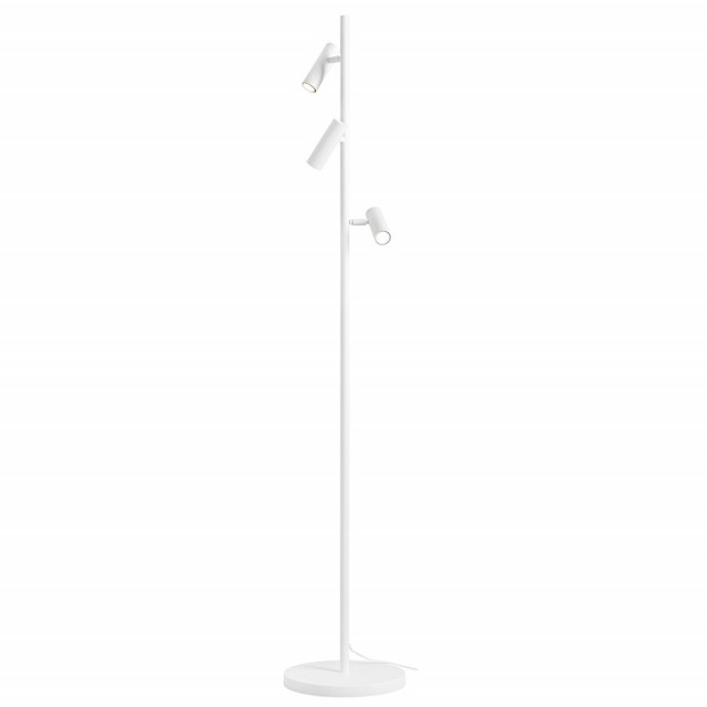Lampadar alb din metal cu 3 becuri 164 cm Trevo Aldex