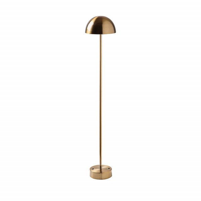 Lampadar auriu din metal cu LED 115 cm Sept The Home Collection