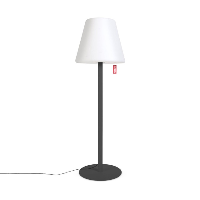 Lampadar dimabil gri antracit din metal 182 cm Edison the Giant Fatboy