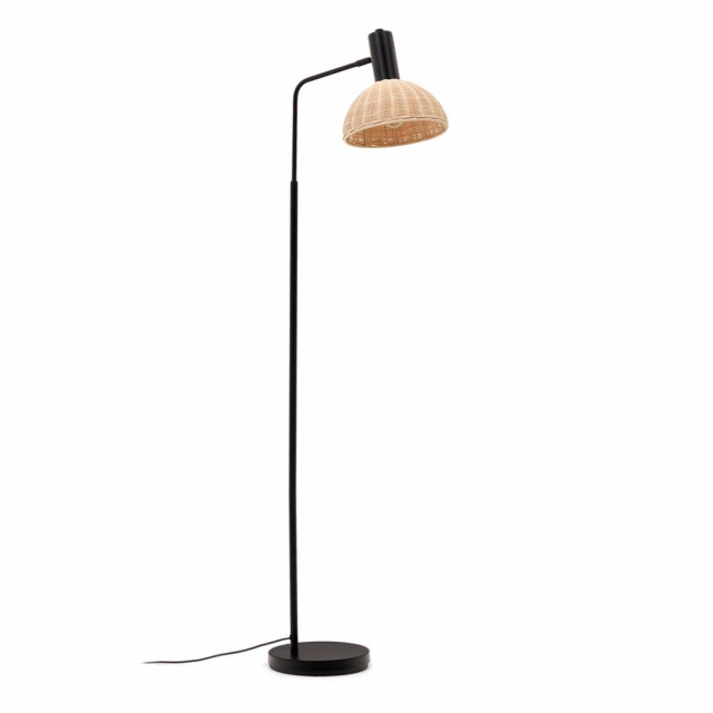 Lampadar maro din ratan 168 cm Damila Kave Home