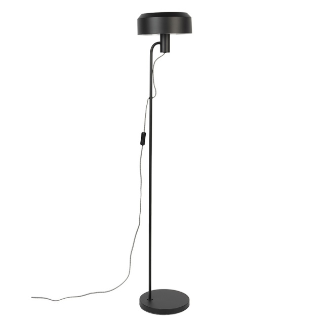 Lampadar negru din metal 135 cm Landon The Home Collection