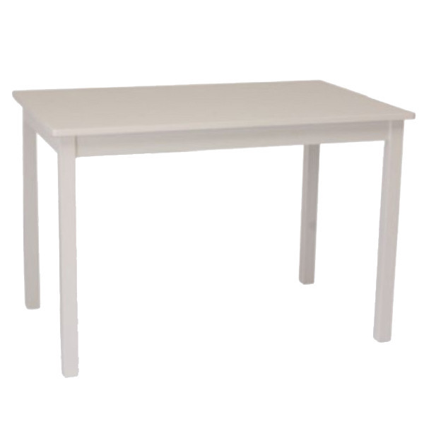 Masa dining alba din MDF 60x80 cm Fiord The Home Collection