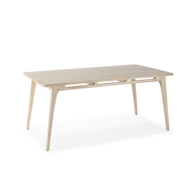 Masa dining maro deschis din lemn 80x150 cm Monte Thai Natura