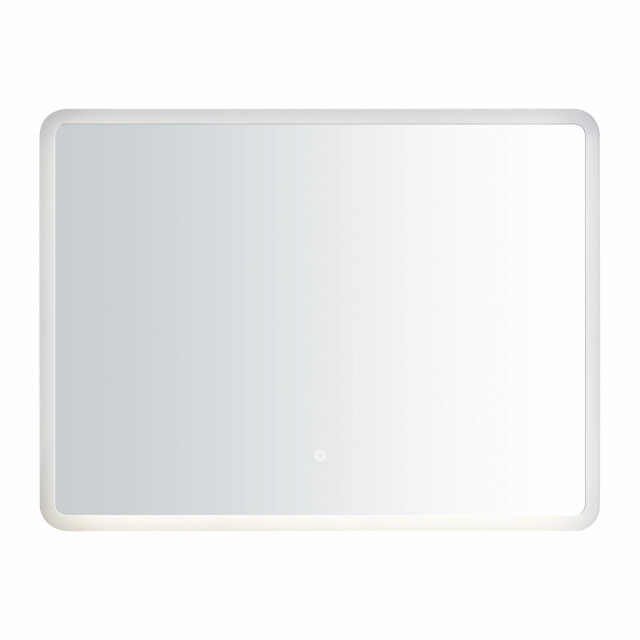 Oglinda dreptunghiulara din sticla si aluminiu cu LED 60x80 cm Dovina Nordlux