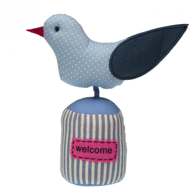 Opritor usa multicolor din textil Bird Versa Home
