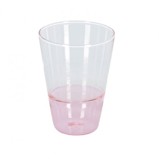 Pahar roz/transparent din sticla 300 ml Fiorina Kave Home