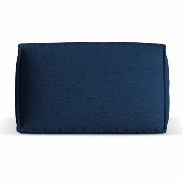 Perna dreptunghiulara albastru inchis din textil 50x60 cm Mackay Besolux