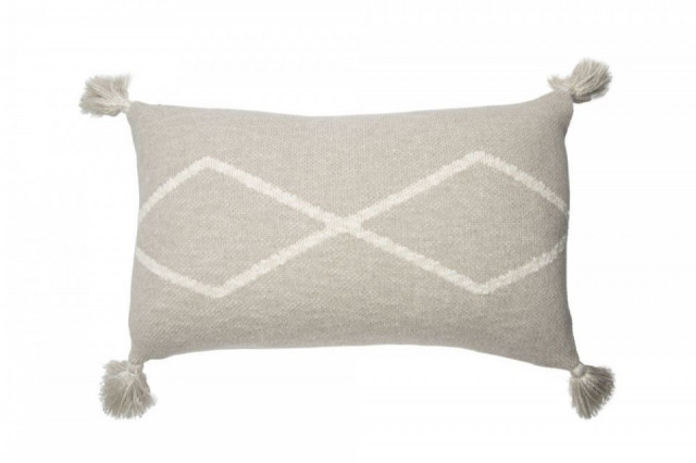 Perna dreptunghiulara bej in/crem din bumbac 30x48 cm Oasis Linen Lorena Canals