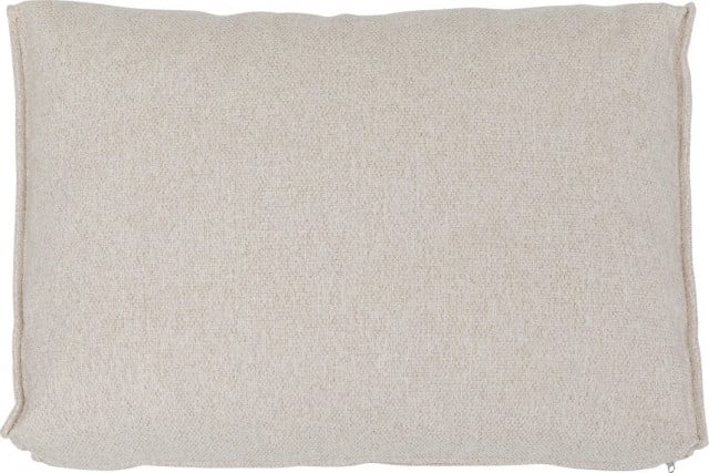 Perna dreptunghiulara crem din textil 40x60 cm Infinity Kare