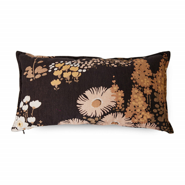 Perna dreptunghiulara multicolora din fibre naturale 30x55 cm Rustic HKliving