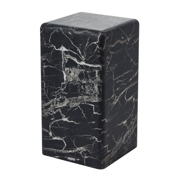 Piedestal negru din lemn 61 cm Pillar S Pols Potten