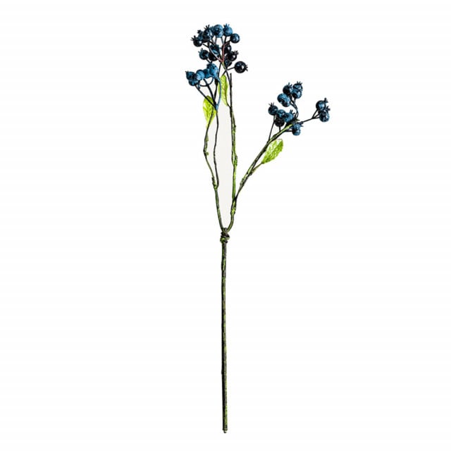 Planta artificiala albastra/verde 45 cm Blueberry Vical Home