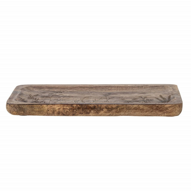 Platou maro din lemn 20x30 cm Bea Bloomingville