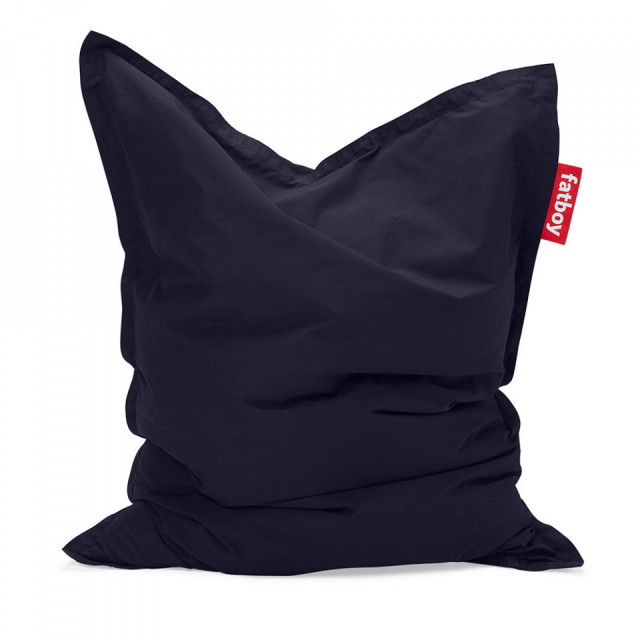 Puf albastru inchis din olefina 134x180 cm Original Fatboy