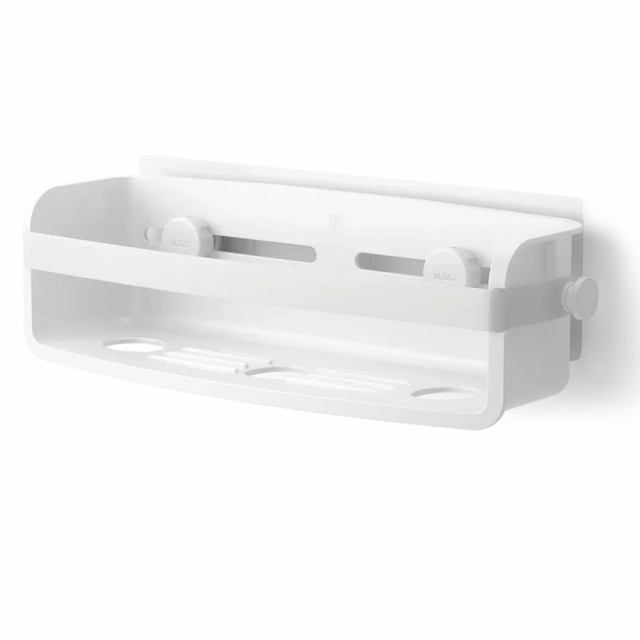 Raft pentru baie alb din plastic 33 cm Flex Adhesive Umbra
