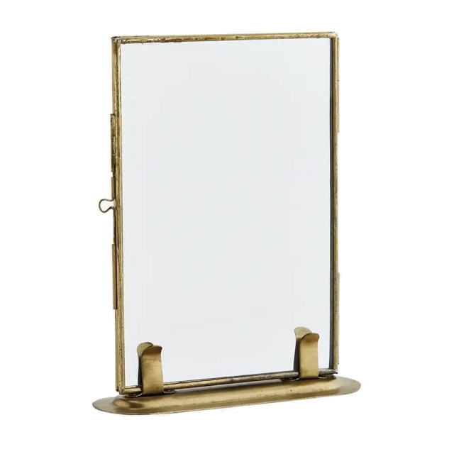 Rama foto aurie din metal 10x15 cm Stand Madam Stoltz