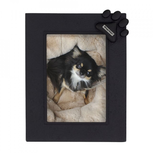 Rama foto neagra din plastic 17x22 cm Paw Dog Happy-House