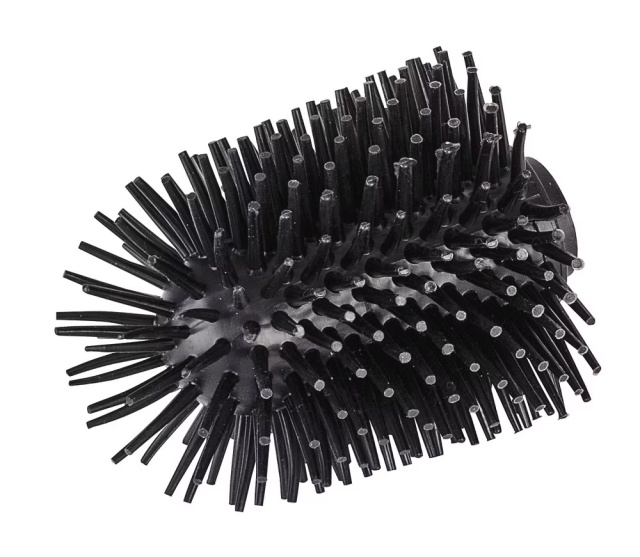 Rezerva perie pentru toaleta neagra din fibre sintetice Ben Wenko