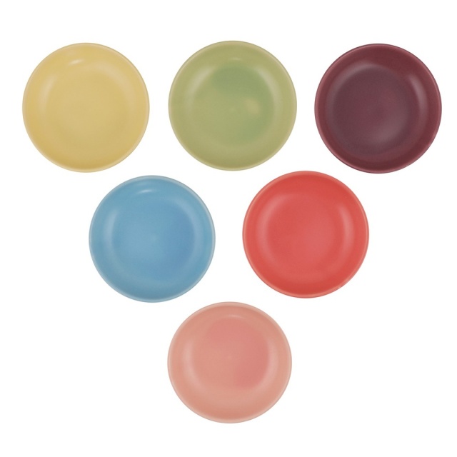 Set 6 boluri multicolore din ceramica 13 cm Melis The Home Collection