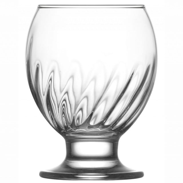 Set 6 pahare transparente din sticla 280 ml Liis The Home Collection