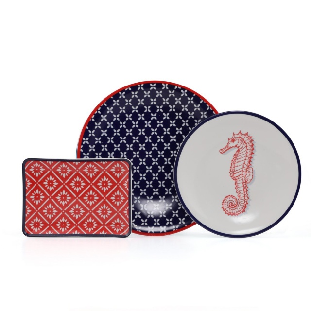 Set de masa 18 piese crem din ceramica Exu The Home Collection